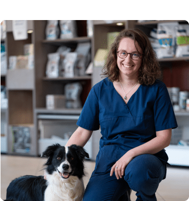 Photo du docteur vétérinaire Clotilde Fraichard à la clinique des Epenottes à Dole
