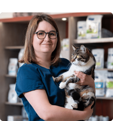 Photo du docteur vétérinaire Aline Tissier à la clinique des Epenottes et des 3 Rivières à Dole et Chaussin